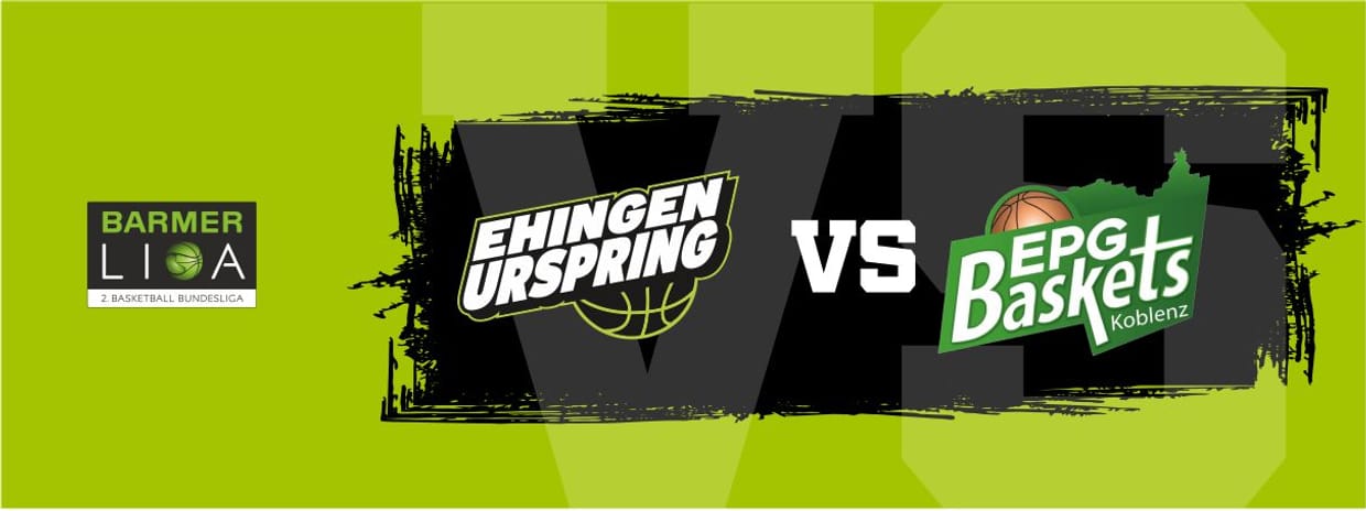 24. Spieltag | TEAM EHINGEN URSPRING vs. EPG Baskets Koblenz
