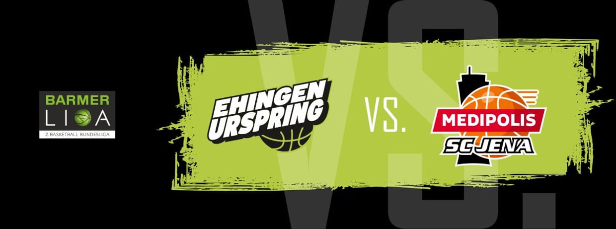 25. Spieltag (Nachholspiel) | TEAM EHINGEN URSPRING vs. Medipolis SC Jena