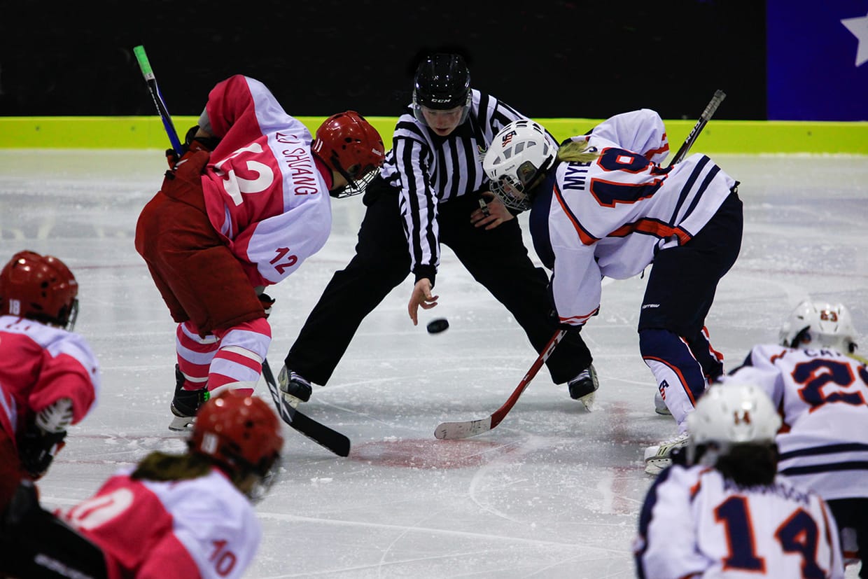 Ice Hockey (W): USA - GBR (9)