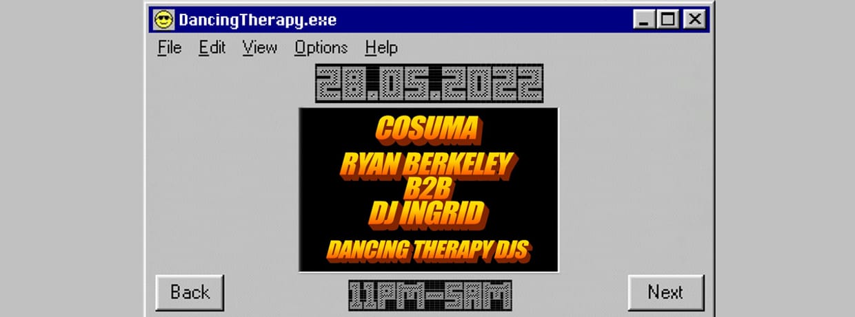 DANCING THERAPY - Cosuma, Ryan Berkeley & DJ Ingrid