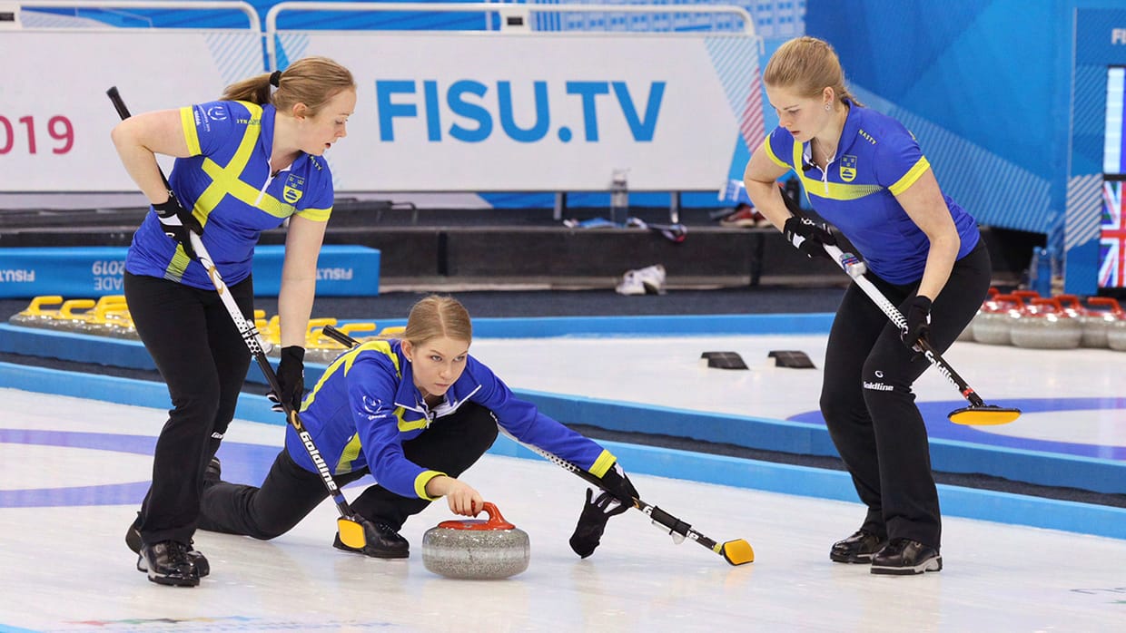 Curling: Gold W (KOR vs CHN)