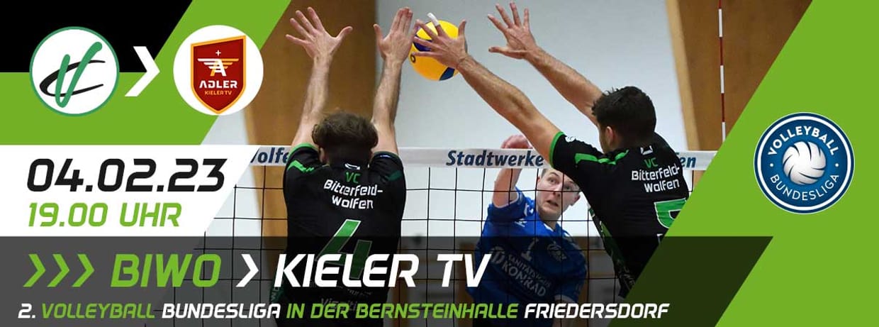 VC Bitterfeld Wolfen vs. Kieler TV