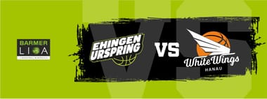 19. Spieltag | TEAM EHINGEN URSPRING vs. WHITE WINGS Hanau