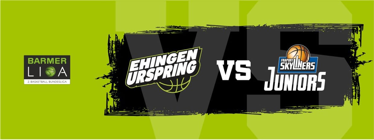 26. Spieltag | TEAM EHINGEN URSPRING vs. FRAPORT SKYLINERS Juniors