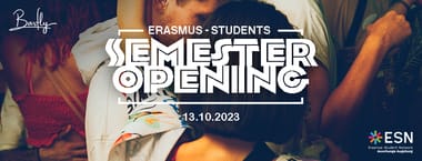 ERASMUS STUDENTS SEMESTER OPENING