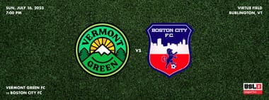 Vermont Green FC vs Boston City FC