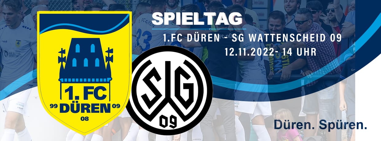 1. FC Düren - SG Wattenscheid 09