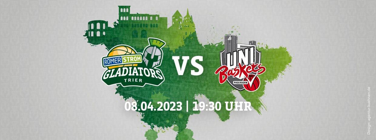 RÖMERSTROM Gladiators Trier vs. UNI Baskets Paderborn