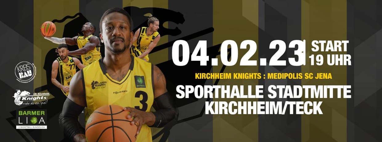 VfL Kirchheim Knights vs. Medipolis SC Jena