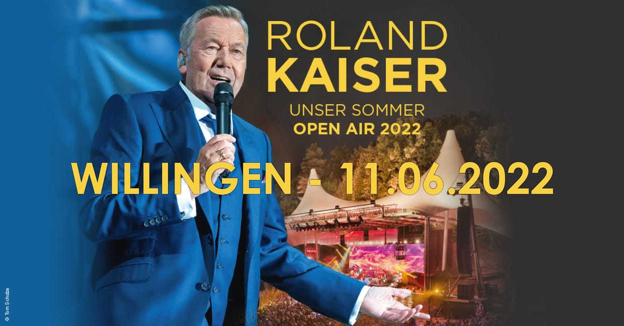 Roland Kaiser 11.06.2022 - Wertgutscheine