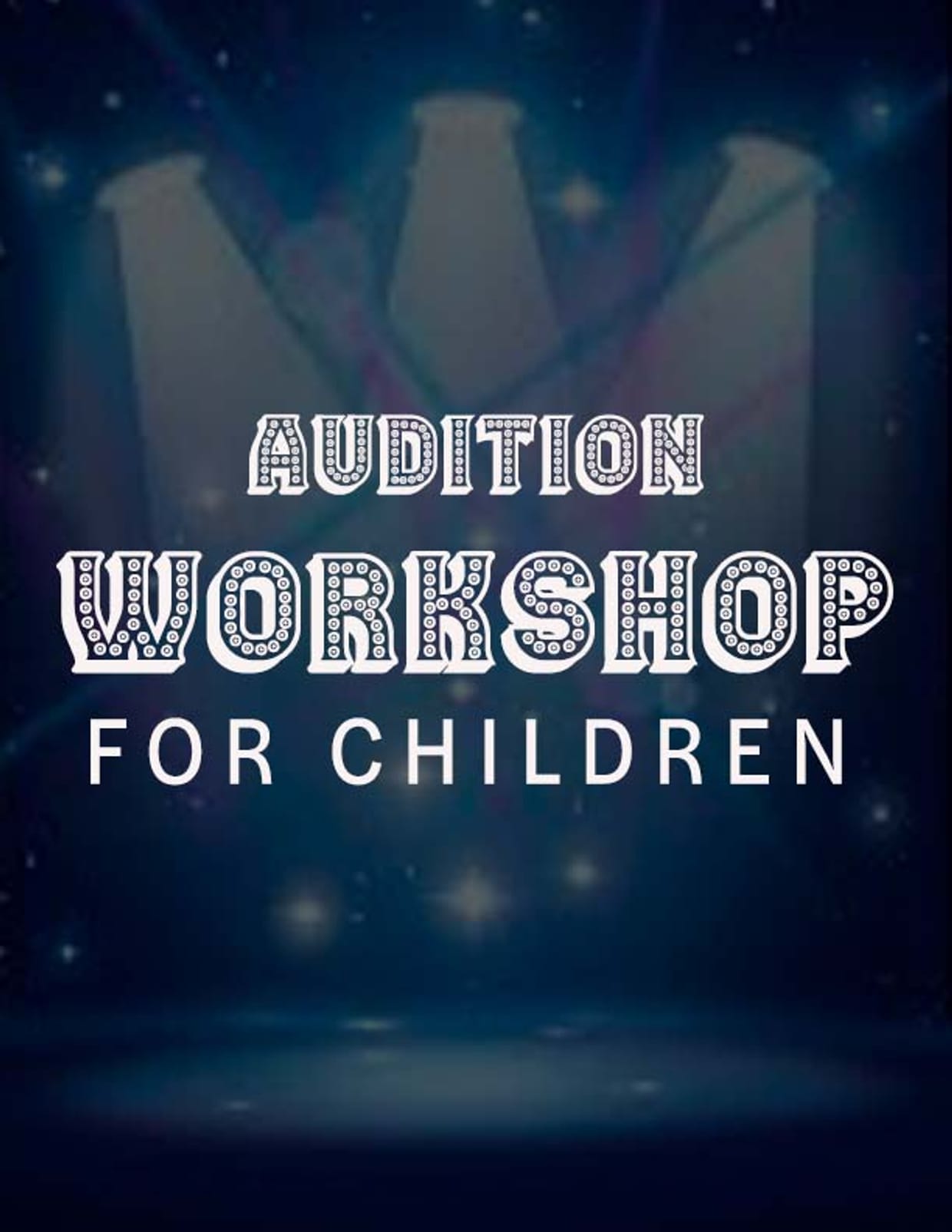 Audition Workshop for Children