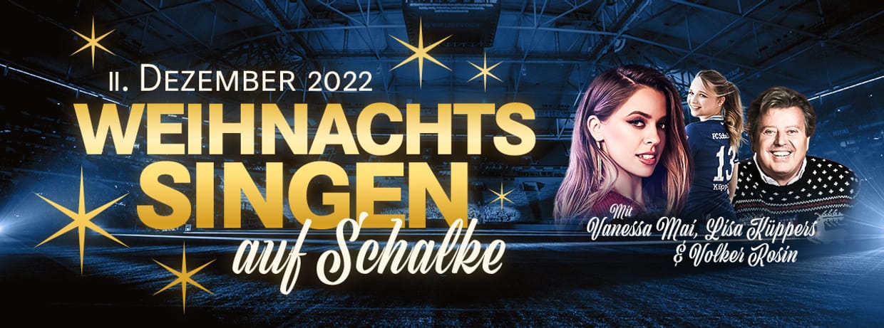 Weihnachtssingen auf Schalke 2022
