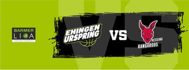 17. Spieltag | TEAM EHINGEN URSPRING vs. BG Hessing Leitershofen