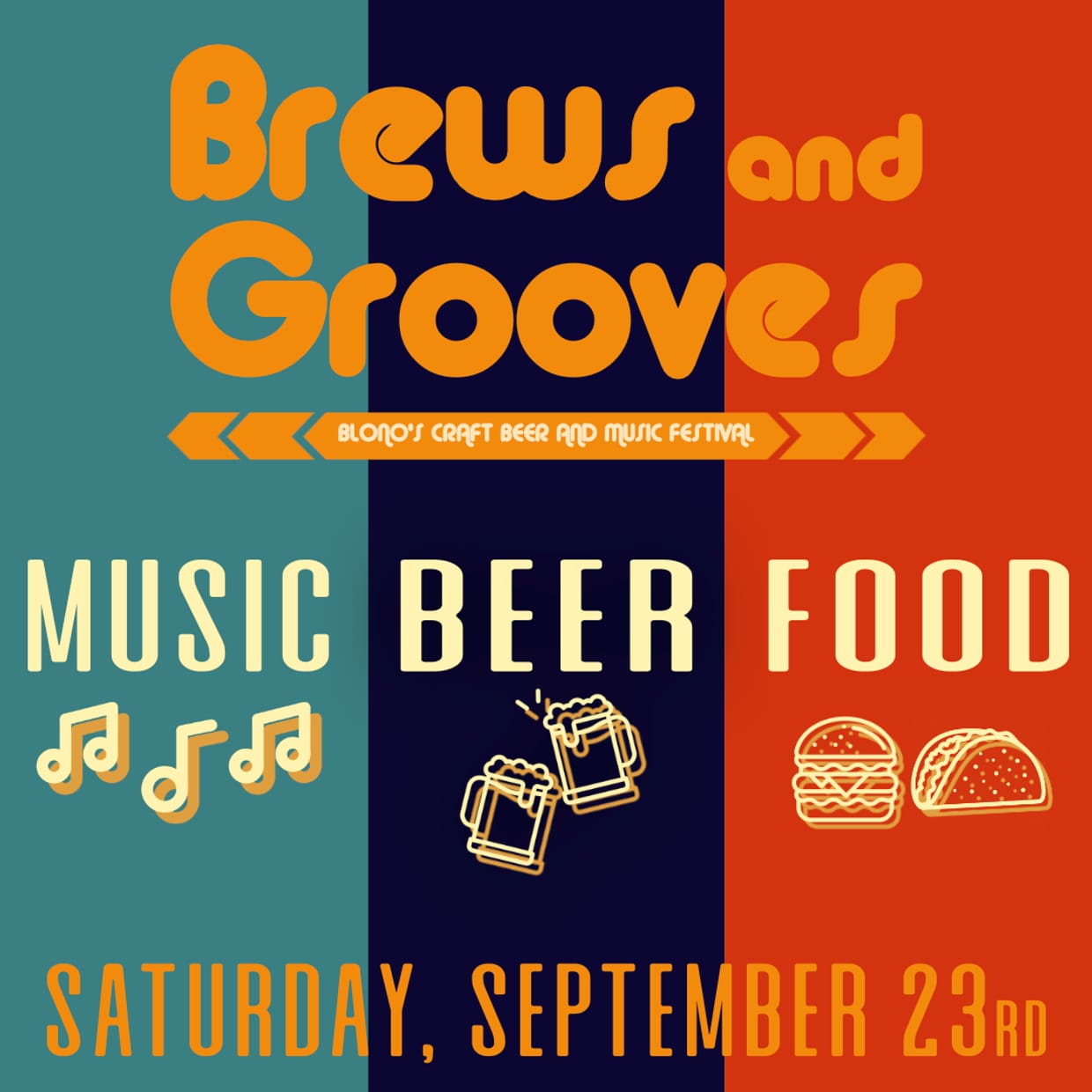 Brews and Grooves: BloNo's Craft Beer, Cornhole, and Music Festival